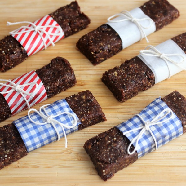 Almond Cherry Date Energy Bars